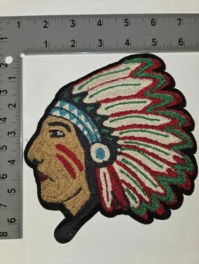 Polo Ralph Lauren Patches Rare Embroidered Feather Headdress Patch